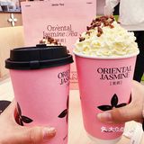 在杭州中心也喝到了茉莉奶白～