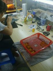 -凤鸣笔庄婴儿满月理发胎毛笔制作