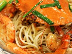十面埋伏&nbsp;の&nbsp;膏蟹拌面（竖）-十面欢腾·海鲜面·台式Bistro(长乐路店)