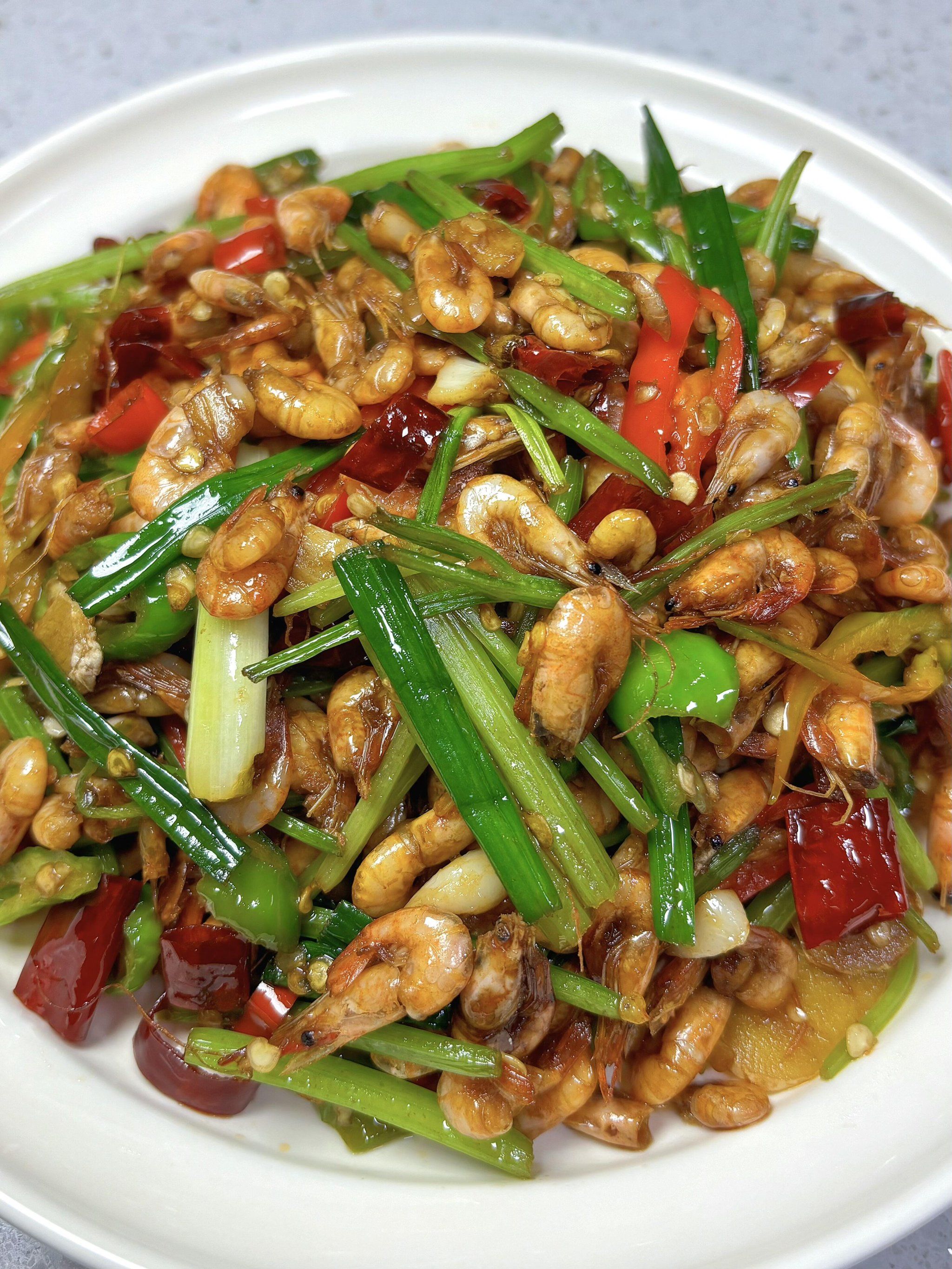🔥湘式小炒河虾,香辣下饭神器来啦!🦐🍚