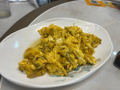 野葱炒土鸡蛋-紫藤园·天目湖大鱼头(南山竹海店)