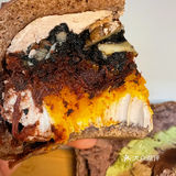 黑芝麻核桃 咸蛋黄 可可奶酪 肉松欧包