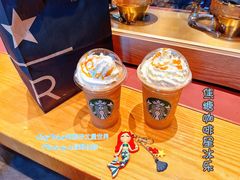 焦糖咖啡星冰乐-星巴克臻选(北京前门大街店)