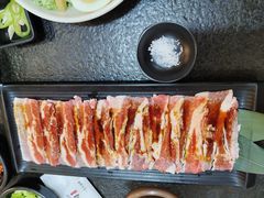 调味猪五花-九田家黑牛烤肉料理(悦荟店)