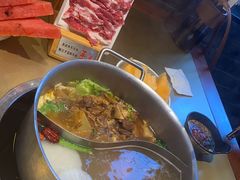 牛腩鸳鸯锅-手选潮汕鲜牛肉火锅(二七广场店)