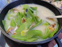 煲淋水东芥菜-顺丰轩园林酒家(天河店)