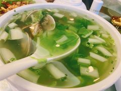 蛤蜊青菜汤-天顺渔港·海景餐厅(星海广场店)