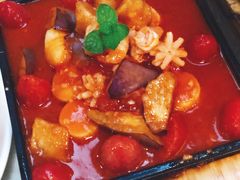 番茄铁板茄子-烛影拾光观景餐厅·创意菜·摄影·小提琴(大唐不夜城店)