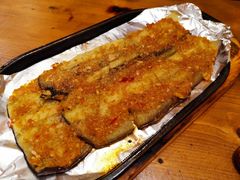 茄子-老东镇啤酒屋海鲜加工·蒸汽海鲜·海鲜烧烤(台东店)