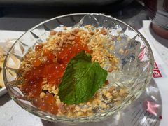 焦糖双色冰粉-鱼酷活鱼烤鱼(北美店)