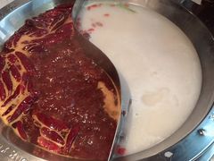 高钙骨汤鸳鸯锅-大龙燚火锅