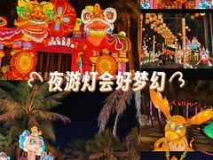-欢乐海岸椰林沙滩-2025湾区超级灯会