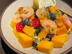 芒果鲜虾配薄荷百香果酱-反正(阿罗海城市广场店)