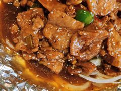 -东来菜馆•手抓海鲜家常菜•海鲜锅贴(鸽子窝店)