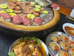 -老姐石板烧烤+铜炭火锅(总店)