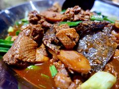 炒血粑鸭-临江餐馆二楼美食部落