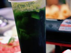 手打柠檬茶（绿）-燃计沙茶皇·香港沙茶火锅(人广旗舰店)