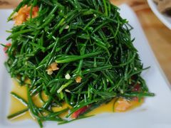 炝拌沙葱-苏莱特色牛骨滩羊手抓馆(长城东街总店)