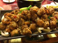黑椒铁板扇贝肉-高德海鲜舫(黄河南大街店)