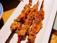 新疆红柳枝羊肉串-小放牛炒菜馆(军校店)