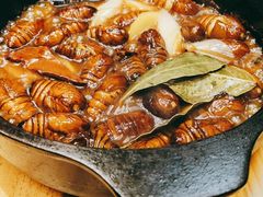 压锅酒香蚕蛹-老江南春·中国龙菜(衡山路店)