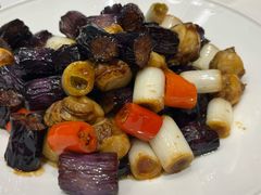 茄子炒扇贝-茶叶农家食府(旗舰店)
