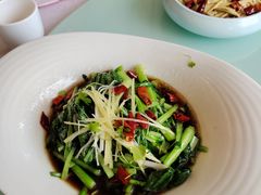 白灼菜心-添福来墨鱼饺子 · 海鲜东北菜(大连星海·黄浦路店)