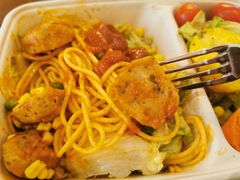 意面牛肉丸烤蔬菜热食沙拉-COSTA COFFEE(上海月星环球港店)