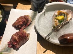生牛肉火炙寿司-舞漁日料美人胶原锅(陆家嘴中心店)