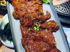 秘制牛排肉-小米烤肉-泥炉炭烤(常营店)