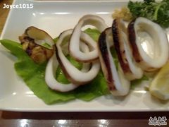 烤整只鱿鱼-竹之月日本料理铁板烧(香江花园店)