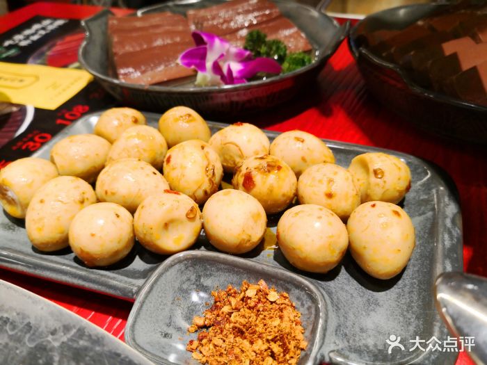 谭鸭血老火锅(环球港旗舰店)卤水鹌鹑蛋图片