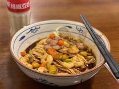 虾腰拌面-爱家面馆(常州总店)