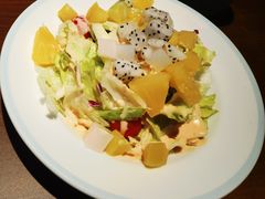 黄桃水果色拉-萨莉亚意式餐厅(百联青浦购物中心店)