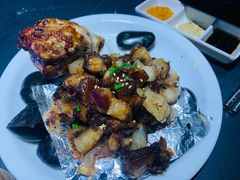 石头烤牛窝骨-蒙料·手把肉(望京店)
