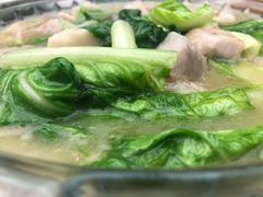 鸡汤芋儿菜-芙蓉凰花园酒楼