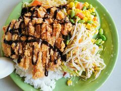 脆皮鸡排饭-清真餐厅