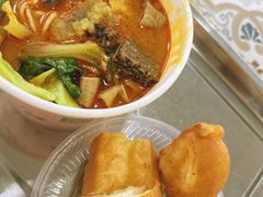 招牌沙茶面-1980烧肉粽(金榜店)