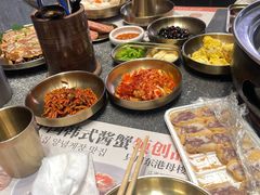-草家酱蟹炭火烤肉店(珲春南路二店)