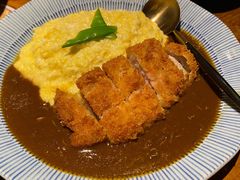 金咖喱熔岩蛋包饭猪排饭-堂本家洋食别馆·炸猪排(中心城店)