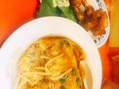 天津饭-拉面莊夢語＆中华料理八椿