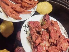 排骨土鸡铁锅炖-哈尔滨烧烤·山河村铁锅炖(交大店)