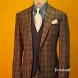 牛仔蓝衬衫混搭马甲风[礼花][礼花]