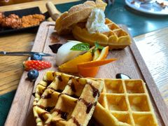 美式缤纷华夫饼-桉树林A coffee 森林餐厅(三圣乡店)