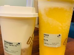 热芋泥波波鲜奶-喜茶(东莞雍华庭店)