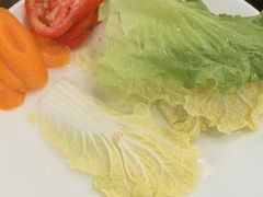蔬菜拼盘-菌乡缘·野生菌蒸汽鱼火锅(江边夜市店)