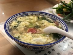 酸辣鸡蛋汤-清真马三汤包(回民街店)