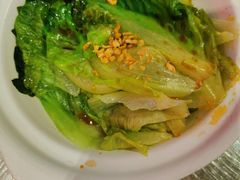 金蒜脆生菜-陈鹏鹏潮汕菜(宝安机场T3航站楼店)