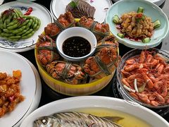 -七的湖·晚芳亭·阳澄湖农家菜·大闸蟹(莲花岛店)