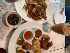 沙爹鸡牛肉拼盘-关夫人餐厅(阳光广场店)